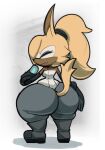  anthro big_butt butt canid canine canis female hi_res huge_butt idw_publishing maddeku mammal sega solo sonic_the_hedgehog_(comics) sonic_the_hedgehog_(idw) sonic_the_hedgehog_(series) thick_thighs whisper_the_wolf wide_hips wolf 