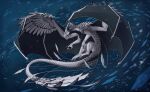  2022 ambiguous_gender claws digital_media_(artwork) dragon feral hi_res horn keltaan membrane_(anatomy) membranous_wings scales scalie solo spines western_dragon wings 