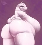  anthro big_breasts big_butt boss_monster bovid breasts butt caprine chipchell female fur hi_res huge_breasts huge_butt hyper hyper_breasts mammal mature_female nude thick_thighs toriel undertale undertale_(series) video_games white_body white_fur 