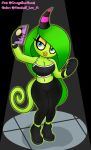  anthro big_breasts breasts cellphone female hi_res omegasunburst phone sega selfie smartphone solo sonic_the_hedgehog_(series) sportswear the_deadly_six wide_hips zeena zeti 