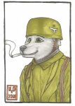  anthro canid canine canis german hi_res male mammal n2o nazi paratrooper solo wolf world_war_2 