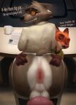  absurd_res anthro anus balls canid canine canis disney dreamworks fox genitals hand_on_butt hi_res levxrus male male/male mammal mr._wolf_(the_bad_guys) nick_wilde penis the_bad_guys wolf zootopia 