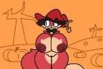  animated anthro big_breasts bouncing_breasts breasts canid canine edit female fox grace_(floa) mammal solo superiorfox thick_thighs wide_hips 