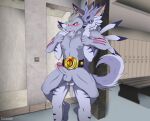  anal anthro balls bandai_namco digimon digimon_(species) duo erection genitals kuramichan machoke male male/male male_penetrated male_penetrating male_penetrating_male muscular muscular_anthro muscular_male nintendo nipples nude pecs penetration penis pok&eacute;mon pok&eacute;mon_(species) sex standing standing_sex video_games weregarurumon 