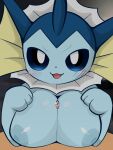  anthro breast_play breasts duo eeveelution female feral hi_res male nintendo pok&eacute;mon pok&eacute;mon_(species) sateco sex titfuck vaporeon video_games 