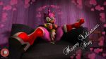  &lt;3 2019 amy_rose anthro boots breasts clothing cum cum_in_pussy cum_inside digital_media_(artwork) female flower footwear gloves hi_res holidays invalid_color looking_at_viewer nipples plant pussy razorkitana rose smile solo sonic_(series) spreading valentine&#039;s_day video_games 
