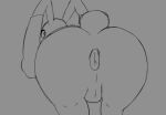  animated anthro anus backsack balls butt butt_focus genitals girly lagomorph lopunny male mammal nintendo penis pok&eacute;mon pok&eacute;mon_(species) solo thael thick_thighs video_games wide_hips 