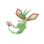  claws dated flygon full_body highres looking_down mokuzou_(moku_ssbu) no_humans pokemon pokemon_(creature) signature simple_background solo symbol-only_commentary white_background 