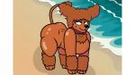  2d accessory all_fours animated anthro beach belly big_breasts big_butt blurred_background blush bodily_fluids body_blush bow_wow_(mykendyke) breasts breath brown_body brown_fur butt canid canine canis cloud collar collar_only collar_ring credits detailed_background domestic_dog exhibitionism eyelashes female feral first_person_view footprint freckles fur genitals good_girl human_pov humanoid indecent_exposure interspecies looking_pleasured male male/female male_on_feral male_pov mammal mostly_nude mykendyke narrowed_eyes nude papriko pawpads pawprint paws poodle presenting public public_exposure public_nudity purple_collar raised_tail rear_view sand seaside sex sex_on_the_beach shell sky smile solo summer sun sweat towel umbrella 