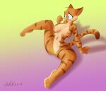  anthro breasts celine_(vinfox) domestic_cat felid feline felis female genitals mammal pussy solo vinfox 