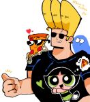  buttercup_(ppg) cartoon_network foster&#039;s_home_for_imaginary_friends highres johnny_bravo_(series) non-web_source uncle_grandpa 