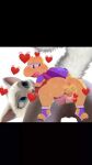  &lt;3 anal anal_penetration anthro anus big_anus big_butt blue_eyes butt cat_tail domestic_cat dulcinea felid feline felis koopa koopa_troopa love mammal mario_bros nintendo penetration pink_anus scalie video_games 