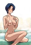  breasts cirima cum cum_on_body cum_on_breasts cum_on_upper_body large_breasts nipples nude rahxephon shitou_haruka solo 