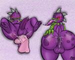  2022 absurd_res anal anal_penetration anthro balls big_butt blush bodily_fluids butt carnivorous_plant chomper_(pvz) cum cum_in_ass cum_inside cum_while_penetrated digital_media_(artwork) disembodied_penis duo electronic_arts elemental_creature erection flora_fauna genital_fluids genitals hand_on_butt hi_res leaking_cum legs_up looking_at_viewer looking_back lying male male/male male_penetrated male_penetrating male_penetrating_male mono-fur not_furry nude on_back open_mouth penetration penis plant plants_vs._zombies popcap_games presenting presenting_hindquarters sex simple_background smile spread_legs spreading sweat thick_thighs tongue video_games 