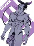  2021 abs balls big_penis demon demon_humanoid drake_(ignitioncrisis) foreskin genitals grey_body grey_skin hi_res horn horned_humanoid humanoid humanoid_genitalia humanoid_penis humanoid_pointy_ears ignitioncrisis male muscular muscular_humanoid muscular_male nipples not_furry pecs penis pubes solo spade_tail tailed_humanoid vein veiny_penis 