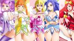  cure_ace dokidoki!_precure glamour_works highres madoka_aguri older precure 