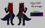  anthro canid canine canis hi_res machine male male/male mammal protogen protogen_visor viking wolf 