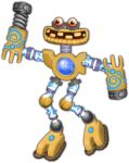  alpha_channel ambiguous_gender big_blue_bubble core electricity humanoid low_res machine my_singing_monsters robot robot_humanoid smile spring video_games wubbox 