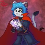  absurd_res domestic_cat felid feline felis female hi_res humanoid magic magic_user mammal marvel multiverse witch witch_costume z_rhage 