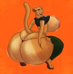  after_transformation anthro areola big_areola big_breasts big_butt bottomwear bouncing_breasts breasts butt butt_grab butt_jiggle butt_squish clothed clothing disney felid female female_focus fur hand_on_butt hi_res holding_breast huge_areola huge_breasts huge_butt huge_hips huge_thighs hyper hyper_butt jiggling lion looking_at_butt looking_back looking_down looking_pleasured mammal multicolored_body multicolored_fur nala open_mouth pantherine pants pinup pose presenting presenting_hindquarters raised_clothing raised_shirt raised_topwear rear_view rhynobullraq sexy_eyes shirt smile solo spread_legs spreading squish the_lion_king thick_thighs topwear torn_bottomwear torn_clothing torn_pants two_tone_body two_tone_fur wide_hips yellow_body yellow_fur 