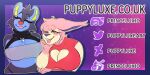  anthro big_breasts breasts female hi_res huge_breasts luxio milly_(puppyluxe) nintendo pok&eacute;mon pok&eacute;mon_(species) pup_(puppyluxe) puppyluxe skitty video_games young 
