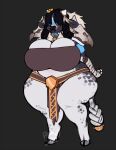  anthro belly big_breasts blizzard_entertainment bottomwear bovid bovine braided_hair braided_tail breasts cleavage clothed clothing dwarf facial_piercing female hair hair_over_eye hi_res hooves huge_breasts humanoid hybrid loincloth mammal nose_piercing one_eye_obstructed piercing revadiehard short_stack skimpy slightly_chubby solo tauren thick_thighs video_games warcraft wide_hips 