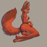  1:1 2022 anthro breasts canid canine clothed clothing diane_foxington dreamworks facial_piercing female fox looking_at_viewer mammal oxfort2199 panties piercing solo the_bad_guys underwear 