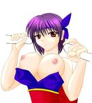  artist_request ayane_(doa) breasts dead_or_alive handjob large_breasts penis solo_focus 