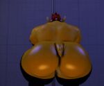  3d_(artwork) animated anthro back_muscles big_butt big_muscles bouncing_butt bowser butt butt_only chubby_anthro chubby_cheeks chubby_male clothed clothed/nude clothing digital_media_(artwork) from_behind_position glistening glistening_body hair huge_butt huge_hips huge_muscles huge_thighs koopa low_res male mario_bros mrrainbow muscular nacked nintendo nude obese obese_anthro obese_male overweight overweight_anthro overweight_male pinup pole pose presenting presenting_hindquarters rear_view red_hair scalie sensual sex solo source_filmmaker stripper stripper_clothes stripper_pole super_smash_bros. thick_thighs twerking video_games wide_hips yellow_body 