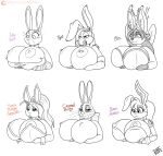  alien antennae_(anatomy) anthro antlers archie_comics areola big_breasts breasts bunnie_rabbot cadbury cadbury_bunny clothed clothing cybernetics cyborg digital_media_(artwork) disney drxii female fur gas_mask gloves hair handwear hi_res horn huge_breasts hybrid jak_and_daxter judy_hopps lagomorph leporid looking_at_viewer machine mammal mascot mask mits_(character) monochrome mustelid naughty_dog nipple_piercing nipples nude ottsel piercing rabbit ribbons sega simple_background smile solo sonic_the_hedgehog_(archie) sonic_the_hedgehog_(comics) sonic_the_hedgehog_(series) sony_corporation sony_interactive_entertainment topwear torn_clothing tryst_(drxii) video_games wings zootopia 