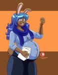  absurd_res hi_res ileana lagomorph lecturer leporid mammal pregnant rabbit teacher 