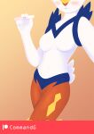  anthro breasts commandg featureless_breasts featureless_crotch female nintendo nude pok&eacute;mon pok&eacute;mon_(species) pok&eacute;morph pregnancy_test simple_background solo video_games 