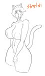  90_percent_studios anthro big_breasts breasts coco_grimalkin curvy_female domestic_cat felid feline felis female genitals humanoid mammal mature_female nipples nude purrfect_apawcalypse pussy sboldi solo tomboy video_games visual_novel wide_hips 