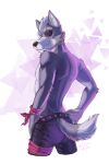  absurd_res anthro canid canine canis hi_res leoartis male mammal nintendo rear_view solo star_fox video_games wolf wolf_o&#039;donnell 