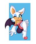  anthro boots breasts clothing female footwear fur gloves handwear rouge_the_bat rubber rubber_clothing sega sollarian solo sonic_the_hedgehog_(series) white_body white_fur 