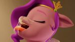  blender_(software) bodily_fluids cum cum_on_face equid equine eyes_closed female feral genital_fluids hair hasbro hi_res mammal mlp_g5 my_little_pony open_mouth pegasus pipp_petals_(mlp) purple_hair solo teeth tongue tongue_out unknown_artist wings 