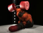  3d_(artwork) 5_fingers 5_toes abs absurd_res animal_genitalia animal_penis anthro anthroanim balls balls_on_floor barbell bedroom_eyes big_balls big_muscles big_nipples big_penis black_background black_balls black_feet black_hair black_hands brown_eyes chest_tuft digital_media_(artwork) equid equine equine_penis eyebrows feet fingers genitals hair hi_res holding_weights horse huge_balls huge_muscles huge_pecs huge_penis hyper hyper_balls hyper_genitalia hyper_muscles hyper_penis lifting_weight looking_at_viewer male mammal muscular muscular_anthro muscular_male narrowed_eyes nipples penis raised_eyebrow sebastian_horse seductive sheath simple_background smile solo stage standing toes top_heavy tuft 