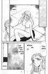  breasts comic crown doujinshi greyscale hard_translated hat large_breasts long_hair monochrome nintendo nipples nude pointy_ears princess_zelda scan scan_artifacts taira_hajime the_legend_of_zelda the_legend_of_zelda:_ocarina_of_time translated 