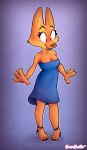  anthro bun_butts canid canine clothed clothing diane_foxington digital_media_(artwork) dreamworks female fox fur furry hi_res invalid_tag mammal orange_body orange_fur simple_background smile solo standing the_bad_guys 