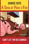  a_song_of_pork_and_fire absurd_res anthro apple_in_mouth bdsm blindfold bondage book_cover bound can container cooking_with_furs cover devin_(tomek) food furniture ham hands_tied heat_lamp hi_res kitchen lamp male male/male mammal meat meat_tomek nipples overweight overweight_male pork procyonid raccoon solo suid suina sus_(pig) table tomek_fleetpaw wild_boar window 