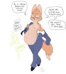  abdominal_bulge after_vore ambiguous_gender ambiguous_prey anthro anthro_pred anthro_prey belly biped blue_suit body_outline bottomwear breasts canid canine cheek_tuft claws clothed clothing color_edit colored cownugget dialogue diane_foxington digestion digestion_noises digital_media_(artwork) dipstick_tail disney dreamworks dressing duo edit english_text eyes_closed eyewear face_imprint facial_tuft fatal_vore female female_pred finger_claws flatsfag fluffy fluffy_tail footwear fox front_view full-length_portrait fur glasses hi_res imprint inner_ear_fluff judy_hopps lagomorph larger_anthro larger_female larger_pred leporid mammal markings medium_breasts multicolored_body multicolored_fur nipples open_clothing open_shirt open_topwear oral_vore orange_body orange_fur pants partially_clothed portrait rabbit rumbling_stomach shirt shoes simple_background size_difference smaller_ambiguous smaller_anthro smaller_prey smile soft_vore sound_effects speech_bubble standing tail_markings text the_bad_guys three-quarter_view topwear tuft two_tone_body two_tone_fur vore white_background zootopia 