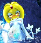  2020 azelf baby blush breasts cave detailed_background digital_media_(artwork) edit female fingers genitals hi_res humanoid inside internal legendary_pok&eacute;mon mesprit navel nintendo nipples nude pok&eacute;mon pok&eacute;mon_(species) pregnant pregnant_female pseudo_hair pussy red_gem smile solo tokemaru uxie video_games water wet yellow_eyes yellow_face young 
