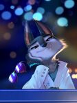  absurd_res anthro canid canine canis clothed clothing eyewear female hi_res illumination_entertainment mammal porsha_crystal relaxablefur sing_(movie) solo sunglasses wolf 