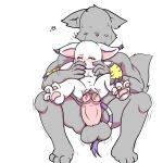  anthro bandai_namco big_penis blush bodily_fluids digimon digimon_(species) duo female forced fyoshi gatomon genitals hi_res huge_penis male male/female penetration penis simple_background size_difference smaller_female smaller_penetrated tears vaginal vaginal_penetration white_background white_body 