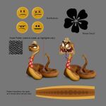  angry clothing dreamworks english_text feral flower hat headgear headwear model_sheet mr._snake_(the_bad_guys) official_art plant reptile scalie shirt simple_background snake solo text the_bad_guys tom_macdougall tongue tongue_out topwear 