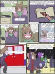  2011 3:4 anthro babystar biped comic detailed_background dialogue english_text female fur gem_(babystar) group hair hi_res mammal rodent sciurid standing text trio 