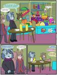 2011 3:4 anthro babystar biped clothing comic detailed_background dialogue english_text fur gem_(babystar) group hair hi_res male mammal rodent sciurid sweater text topwear 