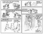  2004 accessory anthro big_breasts bottomwear breasts clothing comic danellz daughter denim denim_clothing english_text eyes_closed felid female furgonomics group hair jeans jewelry kathy_(danellz) kristy_(danellz) lion mammal midriff mother mother_and_child mother_and_daughter open_mouth pantherine pants parent parent_and_child ring sketch sound_effects tail_accessory tail_jewelry tail_ring text thunder topwear 