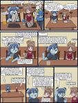  2012 3:4 anthro babystar biped comic detailed_background dialogue english_text fur gem_(babystar) group hair hi_res male mammal rodent sciurid sitting text trio 