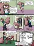  2012 3:4 anthro babystar biped clothing comic detailed_background dialogue diaper english_text female fur gem_(babystar) hair hi_res hoodie mammal rodent sciurid sitting solo standing text topwear 